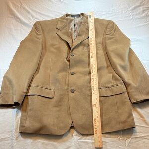 HASPEL - Supra Suede 3-button Jacket - 44R